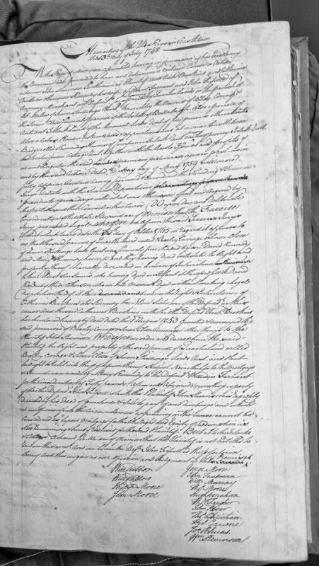 House of Keys judgment on land dispute between Swanson and Brookins et al.