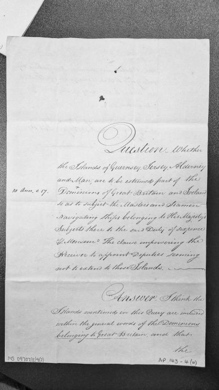 Whether Channel Islands and Isle of Man are subject to sixpence monthly duty on ships