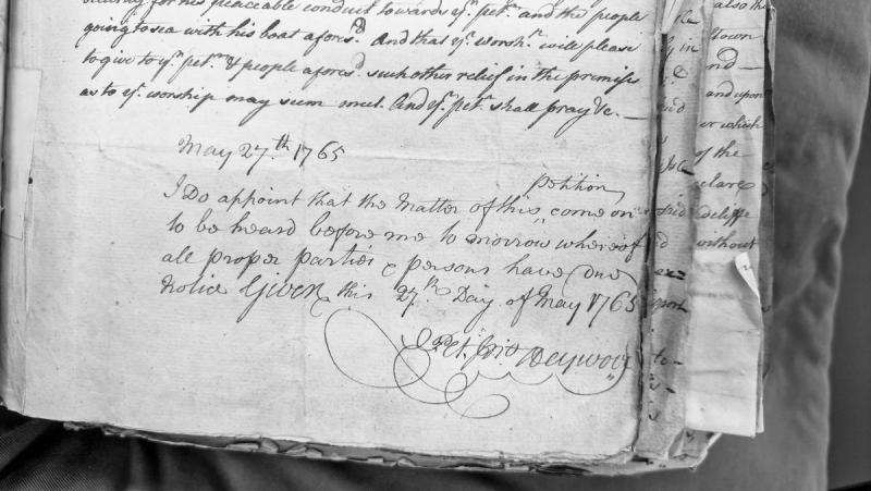 Petition for relief regarding peaceable conduct and maritime matters