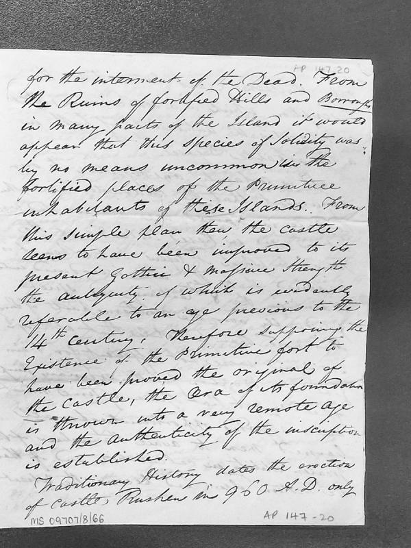 Historical analysis of Castle Rushen's origins and architectural development