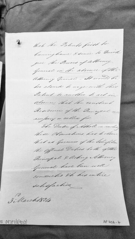 Observations on Attorney General Powers of Attorney and Patents