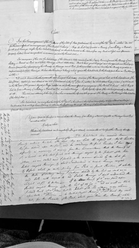 Opinion on herring bounty eligibility under 26 Geo. 3 for Isle of Man inhabitants