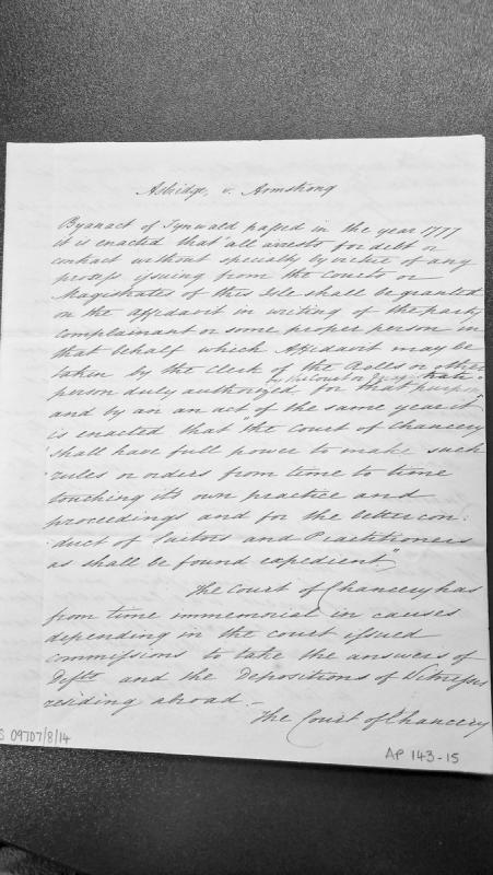 Legal opinion on arrest procedures and court powers under 1777 Tynwald acts