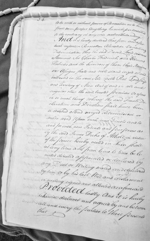 Trust deed provisions regarding revocation and alteration of Isle of Man properties