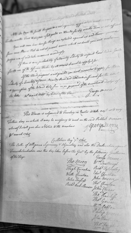 House of Keys administrative orders and oath-taking ceremony